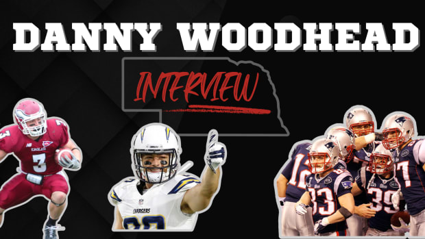 Carriker with Danny Woodhead thumbnail